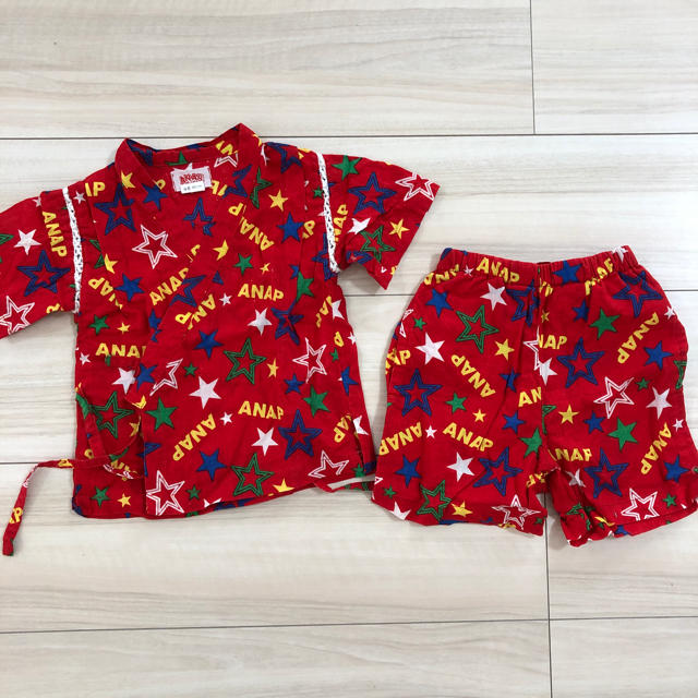 ANAP Kids(アナップキッズ)のANAP 甚平 キッズ/ベビー/マタニティのベビー服(~85cm)(甚平/浴衣)の商品写真