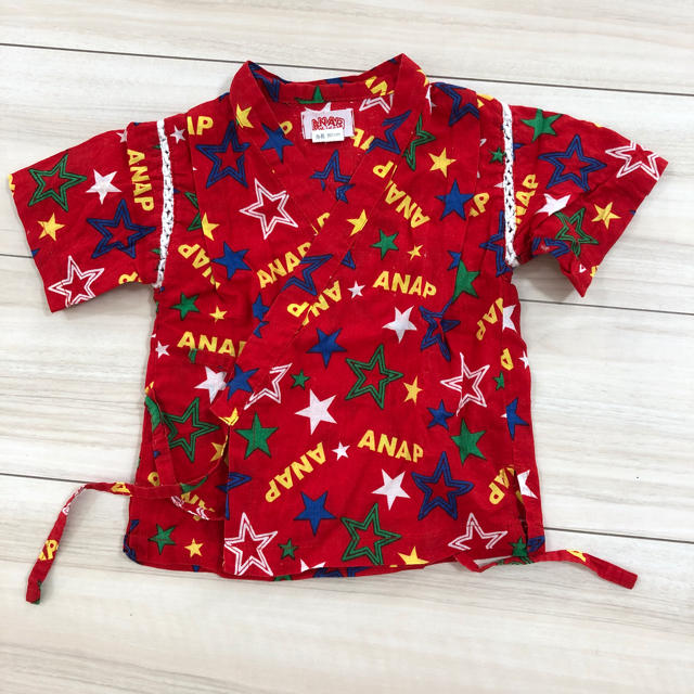 ANAP Kids(アナップキッズ)のANAP 甚平 キッズ/ベビー/マタニティのベビー服(~85cm)(甚平/浴衣)の商品写真