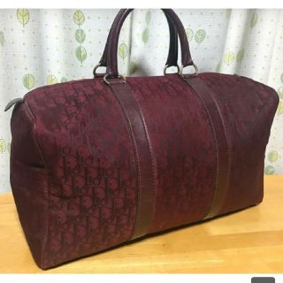 Christian Dior(ボストンバッグ ・ レッド/赤色系)のフリマ Christian Dior(ボストンバッグ ・ レッド/赤色系)のフリマ