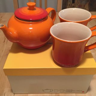 ルクルーゼ(LE CREUSET)のティーポットセット(食器)