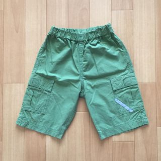 ハッカキッズ(hakka kids)のhakka kids ハッカキッズ 18SS 4分丈 ストレートパンツ 120㎝(パンツ/スパッツ)