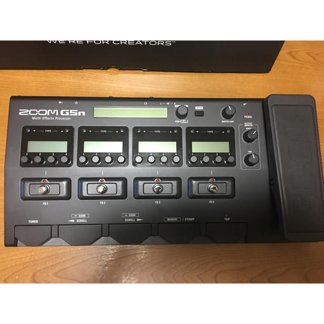 Zoom(ズーム)のZOOM G5n ズーム マルチエフェクター 楽器のギター(エフェクター)の商品写真