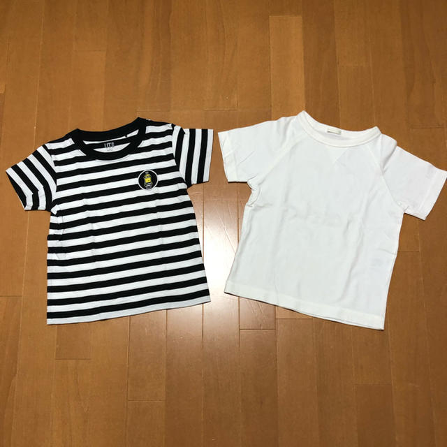 UNIQLO(ユニクロ)の★バンビ様★ユニクロＧＵ110Ｔシャツ ショートパンツ キッズ/ベビー/マタニティのキッズ服男の子用(90cm~)(Tシャツ/カットソー)の商品写真