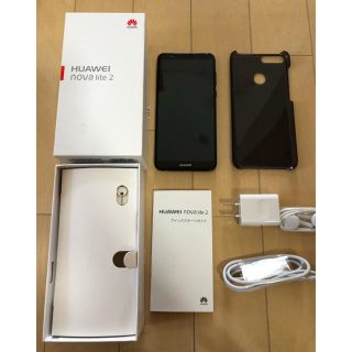 HUAWEI nova lite 2 Black simフリー(スマートフォン本体)