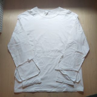 コモリ(COMOLI)のTONE ロングTシャツ カットソー 袖ヒモデザイン wism 1LDK 希少(Tシャツ/カットソー(七分/長袖))