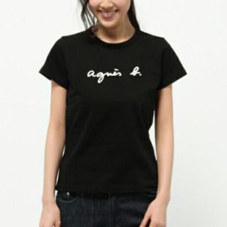 アニエスベー(agnes b.)のアニエスベー☆ロゴTシャツ☆Mサイズ(Tシャツ(半袖/袖なし))