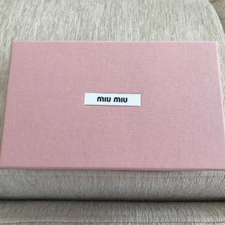 ミュウミュウ(miumiu)のmiumiu 長財布 空箱(その他)