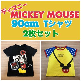 ディズニー(Disney)のMICKEY MOUSE プリント Tシャツ 2枚セット(Tシャツ/カットソー)