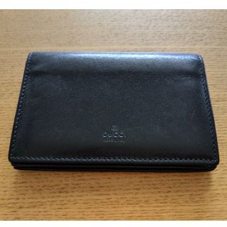 グッチ(Gucci)の美品 GUCCI 名刺入れ(名刺入れ/定期入れ)