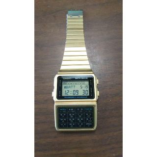 カシオ(CASIO)のカシオ データバンク ゴールド(腕時計(デジタル))