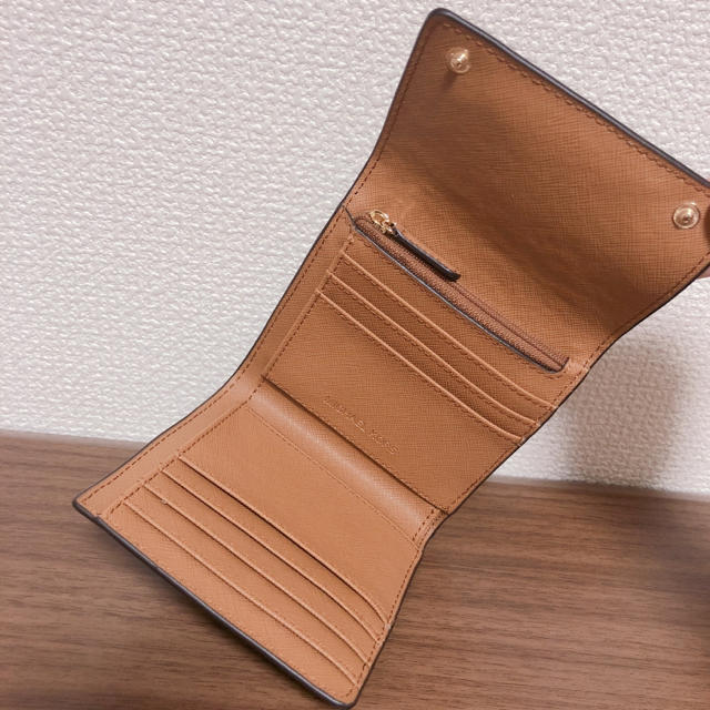 Michael Kors(マイケルコース)の新品☆MICHEL KORS　定番　三つ折り財布　シグネチャー　ブラウン 正規品 レディースのファッション小物(財布)の商品写真