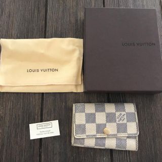 ルイヴィトン(LOUIS VUITTON)のルイヴィトン ダミエ 6連キーケース(キーケース)