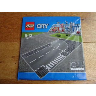 レゴ(Lego)の新品！送料込み☆レゴ　シティ　7281　基盤　T字路とカーブ(積み木/ブロック)