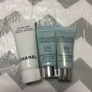 エスティローダー(Estee Lauder)の「特別セール」Chanel美白クリームとエスティローダー日中用下地(化粧下地)