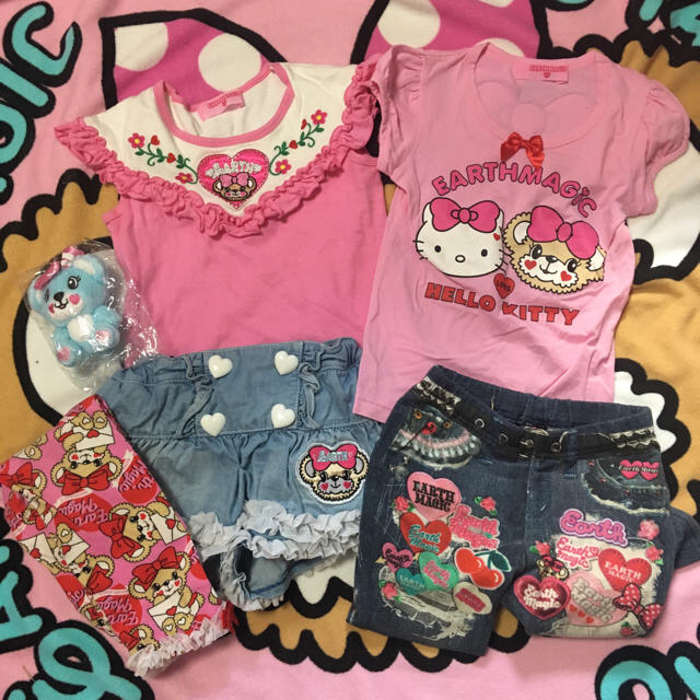 EARTHMAGIC(アースマジック)の専用になります♡ キッズ/ベビー/マタニティのキッズ服女の子用(90cm~)(Tシャツ/カットソー)の商品写真