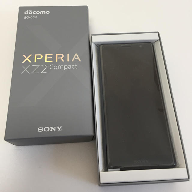 Xperia - 【新品未使用】ドコモ Xperia XZ2 Compact SO-05K 黒の通販 by 青紙4号's shop｜エクス