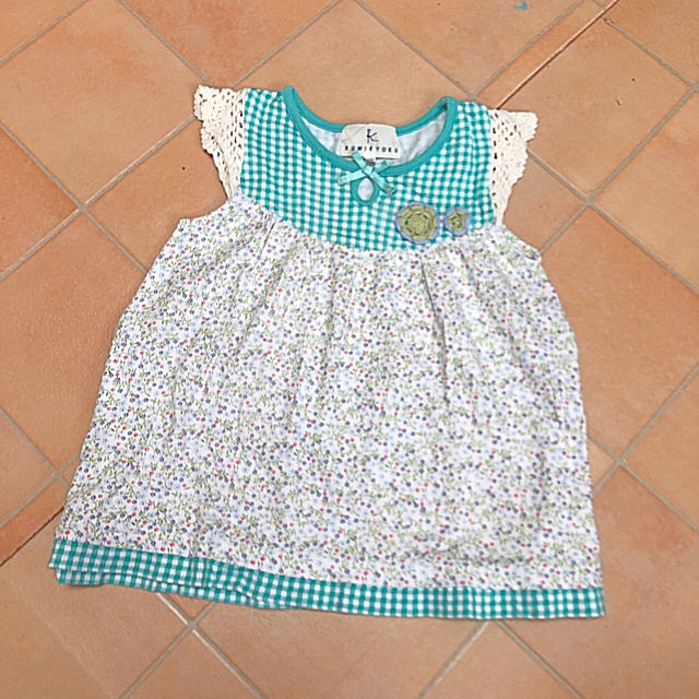 kumikyoku（組曲）(クミキョク)のクミキョク SS キッズ/ベビー/マタニティのキッズ服女の子用(90cm~)(ワンピース)の商品写真