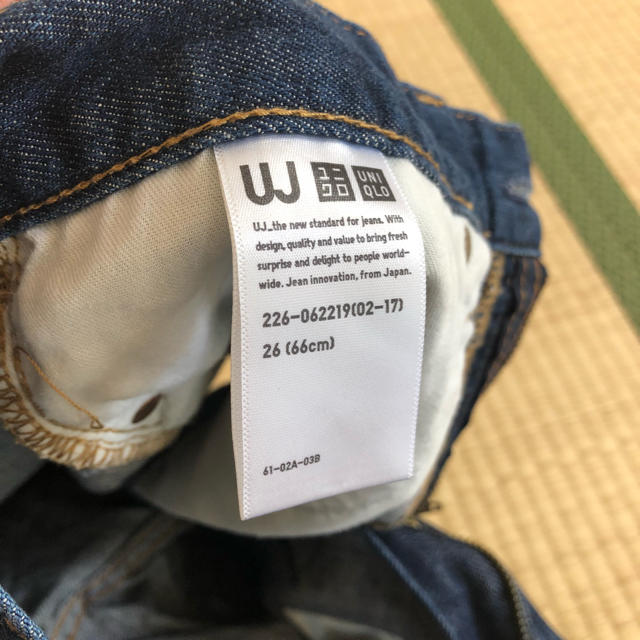 UNIQLO(ユニクロ)の【UNIQLO】デニムショートパンツ レディースのパンツ(ショートパンツ)の商品写真