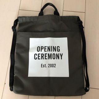 オープニングセレモニー(OPENING CEREMONY)の送料込み★オープニングセレモニー★トートバッグ(トートバッグ)