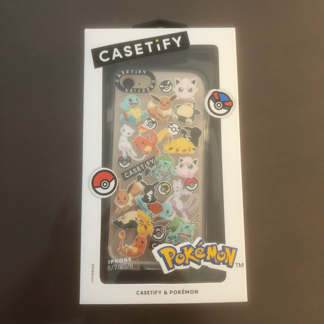 casetify Pokemonコラボケース iPhone8.7.6.6s専用スマホ/家電/カメラ