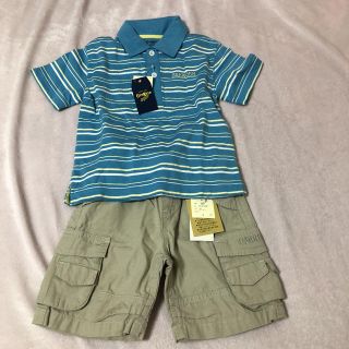 オシュコシュ(OshKosh)のオシュコシュ ポロシャツ パンツ セット 80㎝ 95㎝(Ｔシャツ)