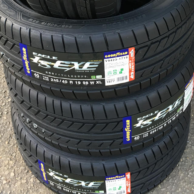 ☆限定1セット☆245/40R19☆国産グッドイヤー☆送料込☆アルヴェルファイア