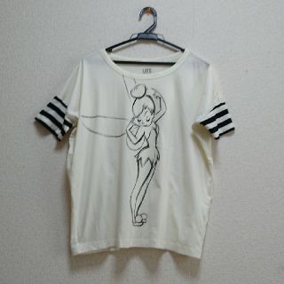 ユニクロ(UNIQLO)のりん様 UT ユニクロ ティンカーベル Disney(Tシャツ(半袖/袖なし))