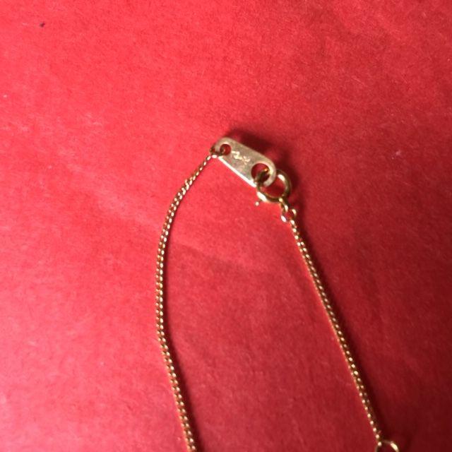 【mk様専用】１８金のネックレスにパールでデザインされた♪（音符）が付いたネッ レディースのアクセサリー(ネックレス)の商品写真
