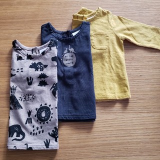 ネクスト(NEXT)のNEXT BABY 1～3ヵ月長袖Tシャツ3点セット(Ｔシャツ)