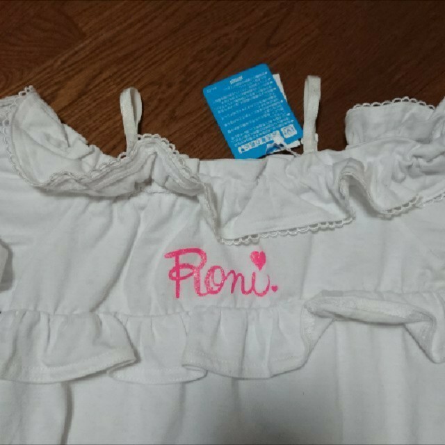 RONI(ロニィ)のRONI     オフショルトップス キッズ/ベビー/マタニティのキッズ服女の子用(90cm~)(Tシャツ/カットソー)の商品写真