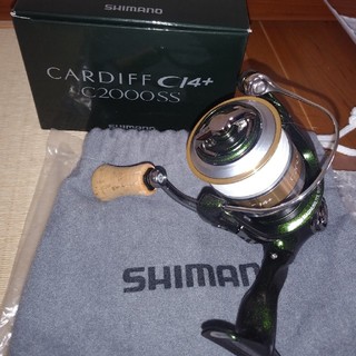 シマノ(SHIMANO)のシマノ 12カーディフ CI4+ C2000SS(リール)