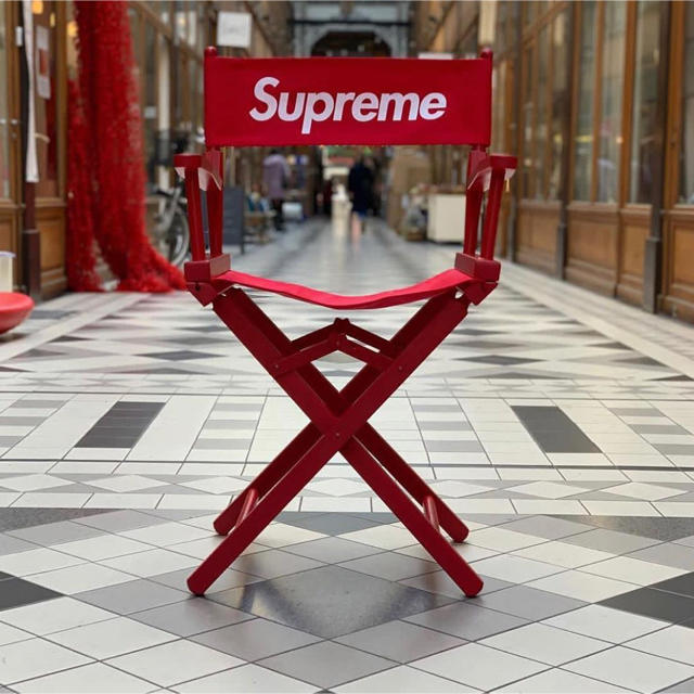 Supreme Director´s Chair 赤 Red チェア 超安い インテリア/住まい