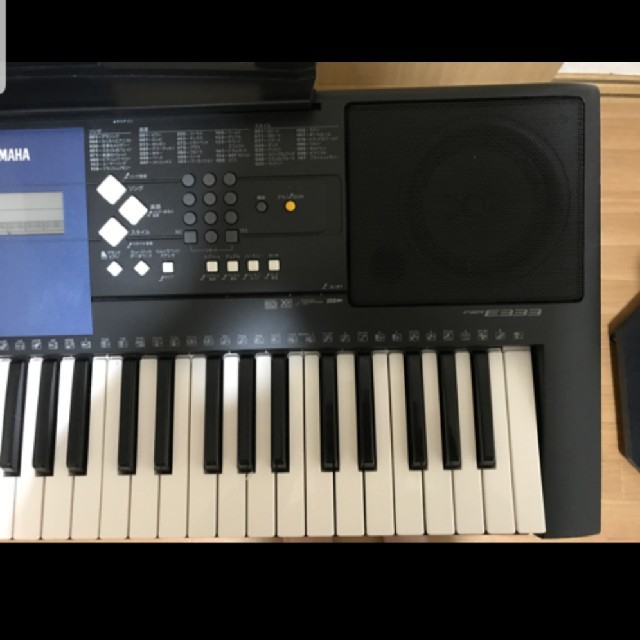 ヤマハ(ヤマハ)のYAMAHA 電子キーボードPORTATONE PSR-E333スタンド付き

 楽器の鍵盤楽器(電子ピアノ)の商品写真