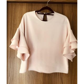 ザラ(ZARA)のZARAブラウス PINK(シャツ/ブラウス(半袖/袖なし))