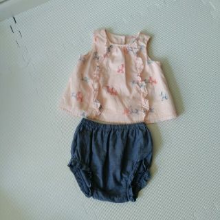 ベビーギャップ(babyGAP)のbabyGAP　上下セット(シャツ/カットソー)