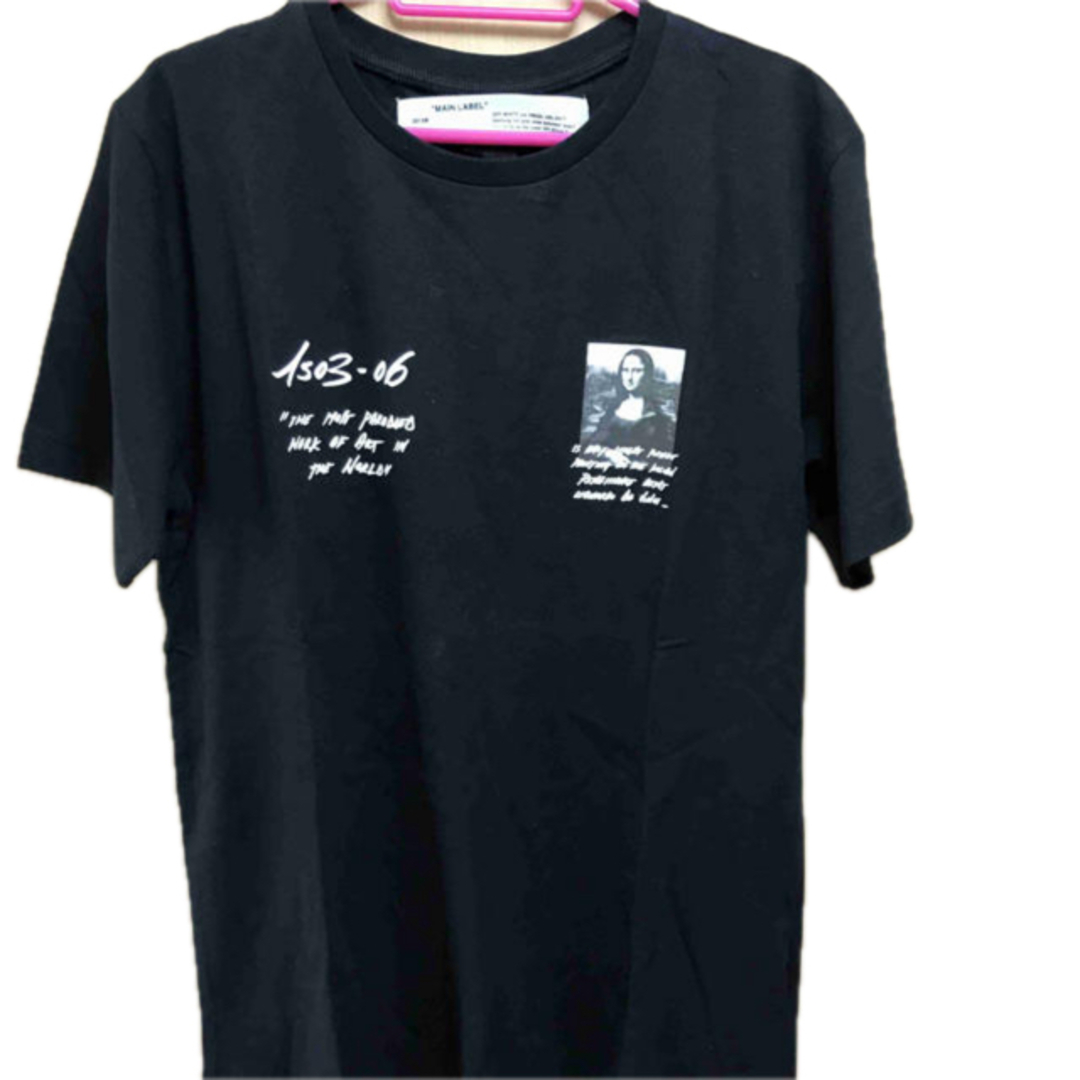 Off-White - 正規美品 Off White オフホワイト モナリザ Tシャツ Off-White - 正規美品 Off White オフホワイト モナリザ Tシャツ