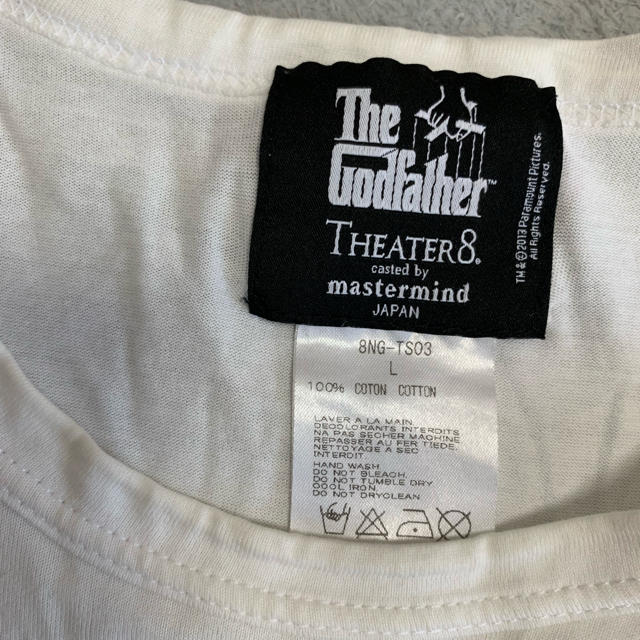 mastermind JAPAN(マスターマインドジャパン)の激レアL！mastermind×ゴッドファーザー×theatre8Tシャツ メンズのトップス(Tシャツ/カットソー(半袖/袖なし))の商品写真