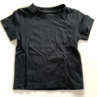 子ども服 黒無地 期間限定(Ｔシャツ)