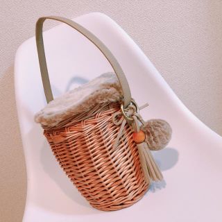 ザラホーム(ZARA HOME)の大幅値下げ　◯ 新品未使用 2way カゴbag .！(かごバッグ/ストローバッグ)