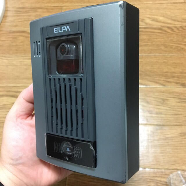 ELPA ELPA ワイヤレステレビドアホン WDP-100 説明書付の通販 by まーちゃん's shop｜エルパならラクマ