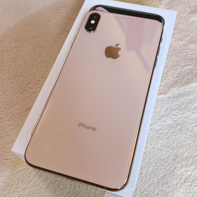 iPhone Xs Max 64GB ゴールド【美品】 クリーニング 価格