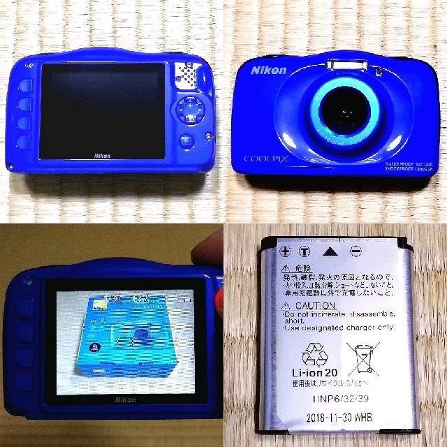 値下げ　美品　Nikon coolpix s8100 ブラック