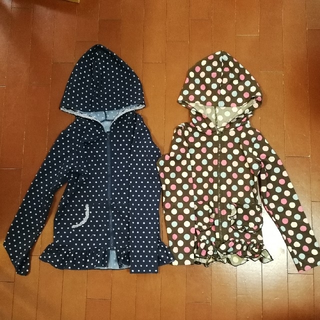 motherways(マザウェイズ)のmatherways　ラッシュガード2枚　130，140 キッズ/ベビー/マタニティのキッズ服女の子用(90cm~)(水着)の商品写真