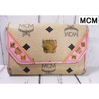 エムシーエム(MCM)の★本物正規MCM　エムシーエム　折り財布USED(財布)