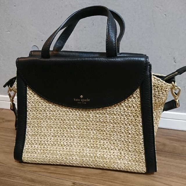 kate spade new york(ケイトスペードニューヨーク)のkate spadeかごバッグショルダートート2wayバッグ レディースのバッグ(ハンドバッグ)の商品写真