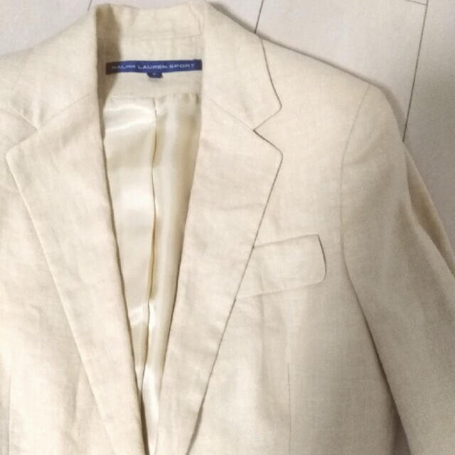 Ralph Lauren(ラルフローレン)のRalphLauren リネンジャケット レディースのジャケット/アウター(テーラードジャケット)の商品写真