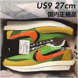 ナイキ(NIKE)のUS9 27cm NIKE SACAI 19SS LDV WAFFLE 新品(スニーカー)