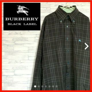 バーバリーブラックレーベル(BURBERRY BLACK LABEL)のBURBERRY BLACK LABEL バーバリー チェックシャツ(シャツ)