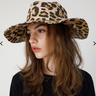 マウジー(moussy)のmoussy  レオパードハット(ハット)