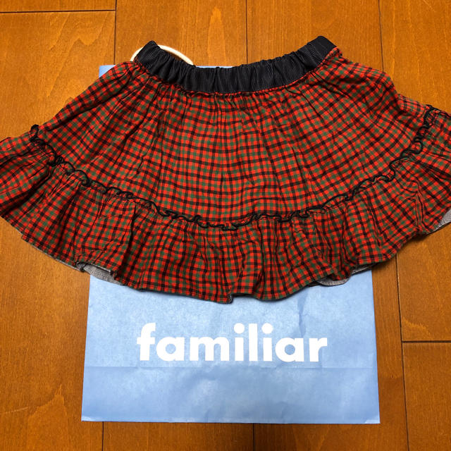 familiar(ファミリア)のファミリア スカート90 キッズ/ベビー/マタニティのキッズ服女の子用(90cm~)(スカート)の商品写真